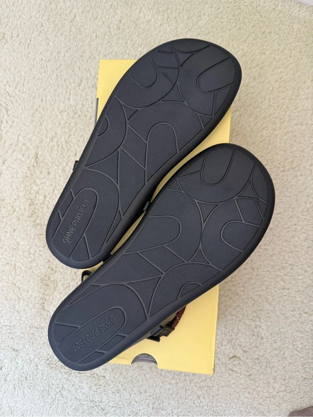 Ohne Project CORD Barefoot Sandals – Tulum Brown (42 eu size, new)